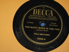 Decca 23638 Mills Brothers -