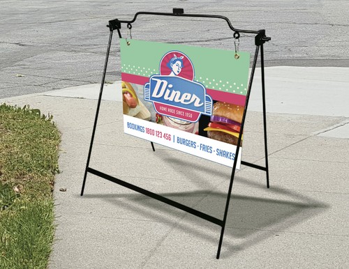 Frame side walk - frame,