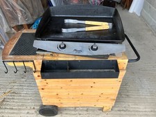 plancha gaz ENO 2 feux avec